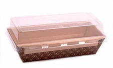 6x4 Mini Loaf Pans w/Lids for Baking & Cooking, Paper or Foil by Avant Grub