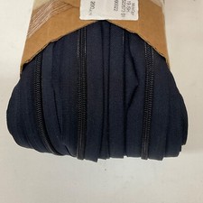 10 Yards 30 feet  Navy Blue YKK Zipper coil chain  5 CI 5/8" 233