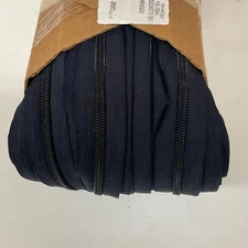 10 Yards (30 feet)  Navy Blue YKK Zipper coil chain # 5 CI 5/8" 233