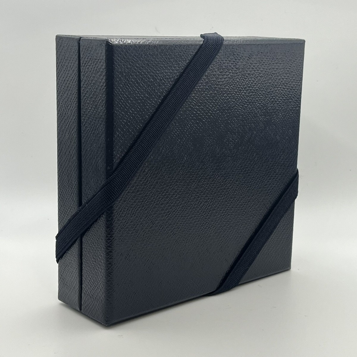 PRADA Milano EMPTY Gift Box Small Accessory Wallet & Elastic