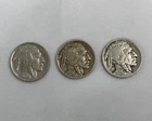 1920 Buffalo Nickel Set P/D/S