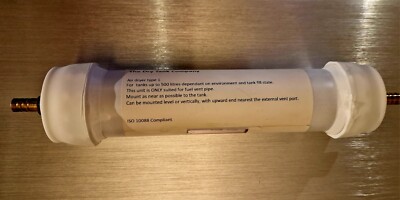 Anti-Diesel Bug Kraftstofftank Feuchtigkeitssperre Entlüftung/Filter mit Zustandsanzeige.