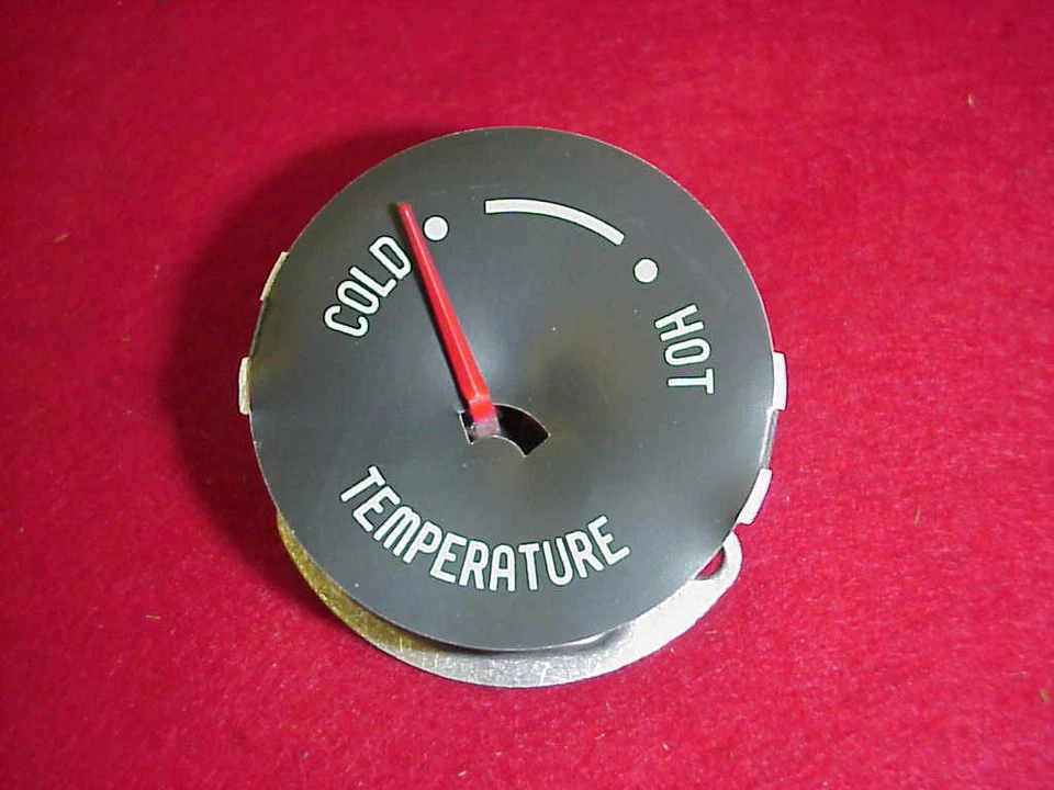 NUEVO 1956 56 PLYMOUTH BELVEDERE SAVOY FURY MEDIDOR DE TEMPERATURA MOPAR 1627497 Foto 3 de 4