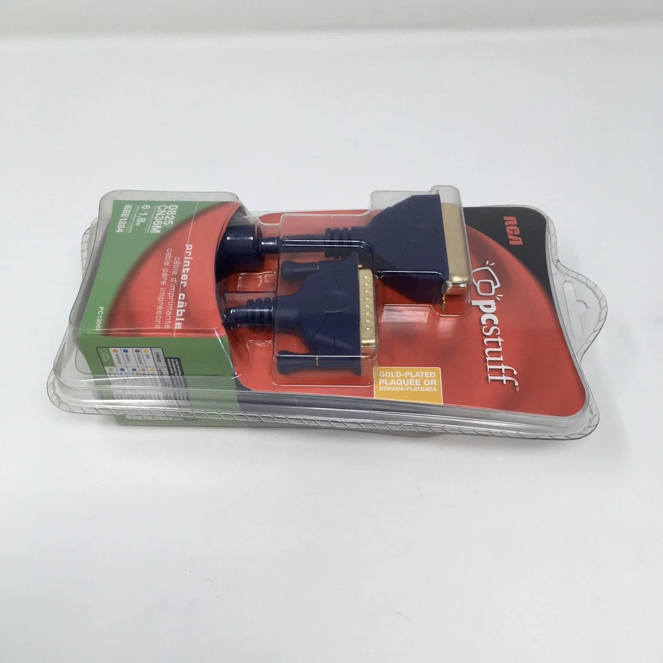 RCA PC1306 IEEE 1284 Printer Cable (6 ft) - Image 3 of 4