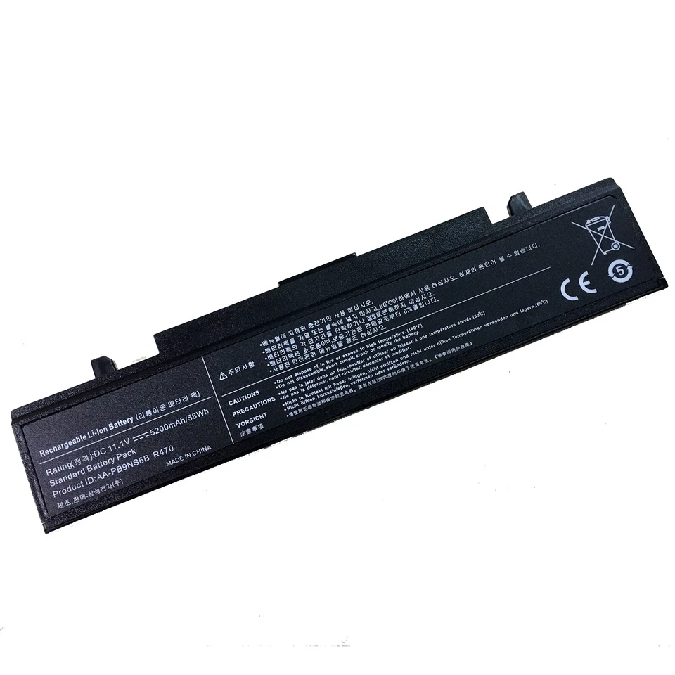 Laptop Akku für Samsung Series 5 550P 550P5C 550P7C NP550P5C NP550P7C (5200mAh) - Bild 2 von 4