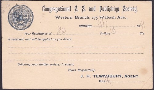 US Postal History South Haven Michigan Scott # UX9 w Missent Auxiliary Marking - Picture 2 of 2