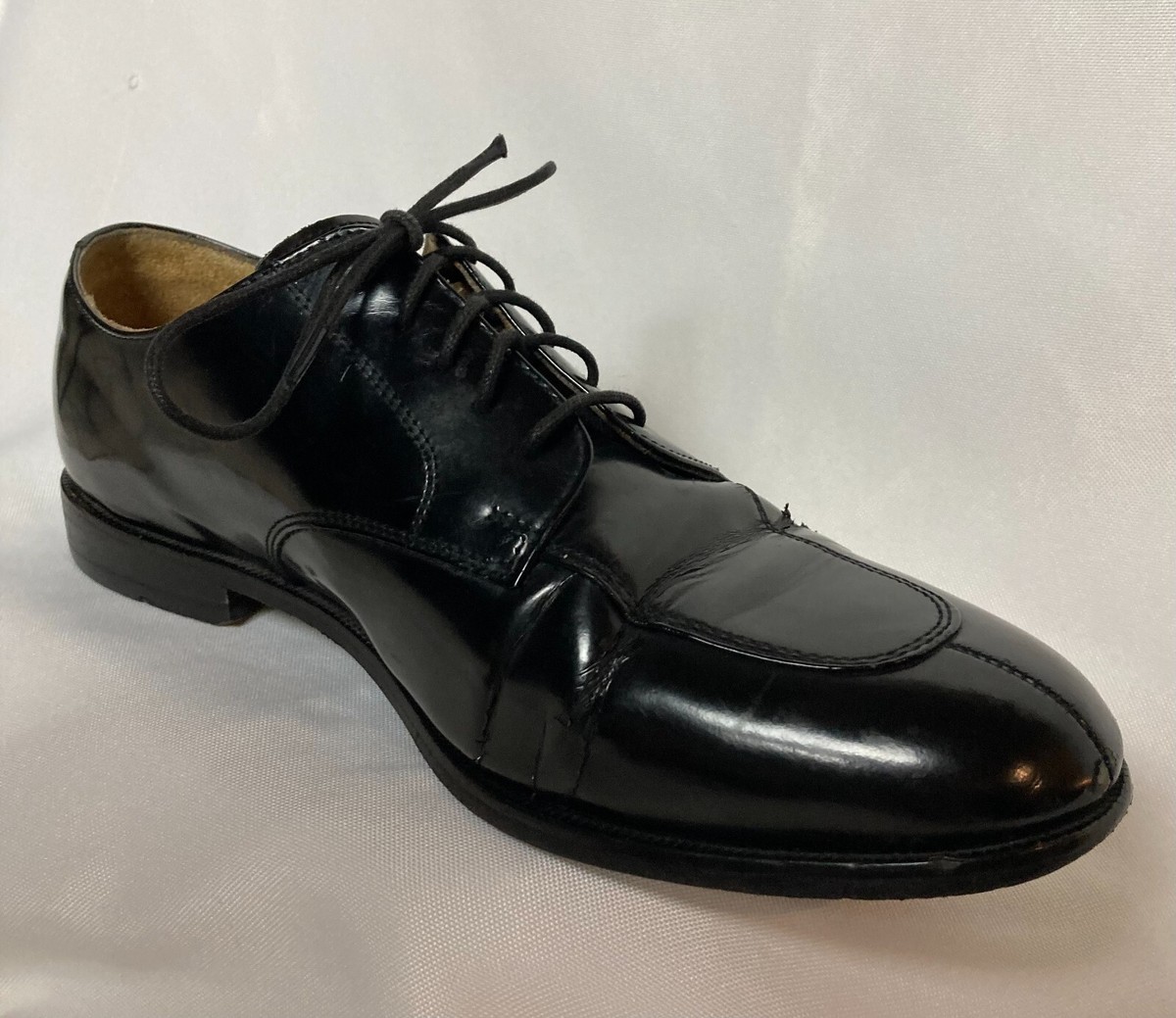 Cole Haan Cap Toe Oxford Dress Shoes Black Polished Leather Lace Up Mens 11.5 Cole Haan Men main image 2