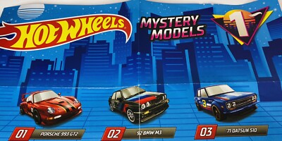 Hot Wheels Mystery Models 2022-1 Lot Of 3 Porsche 993 GT2