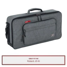 Gator Cases Grey Transit Series Bag fits Roland JD-Xi Synthesizers
