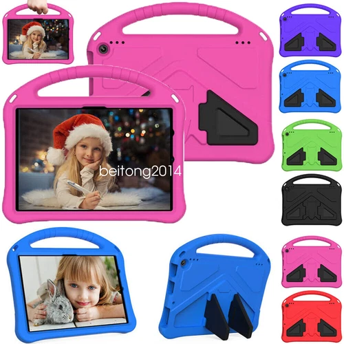 For 10.1" Amazon Kindle Fire HD 10 Plus 11th Gen Case Kids Safe EVA Stand Cover