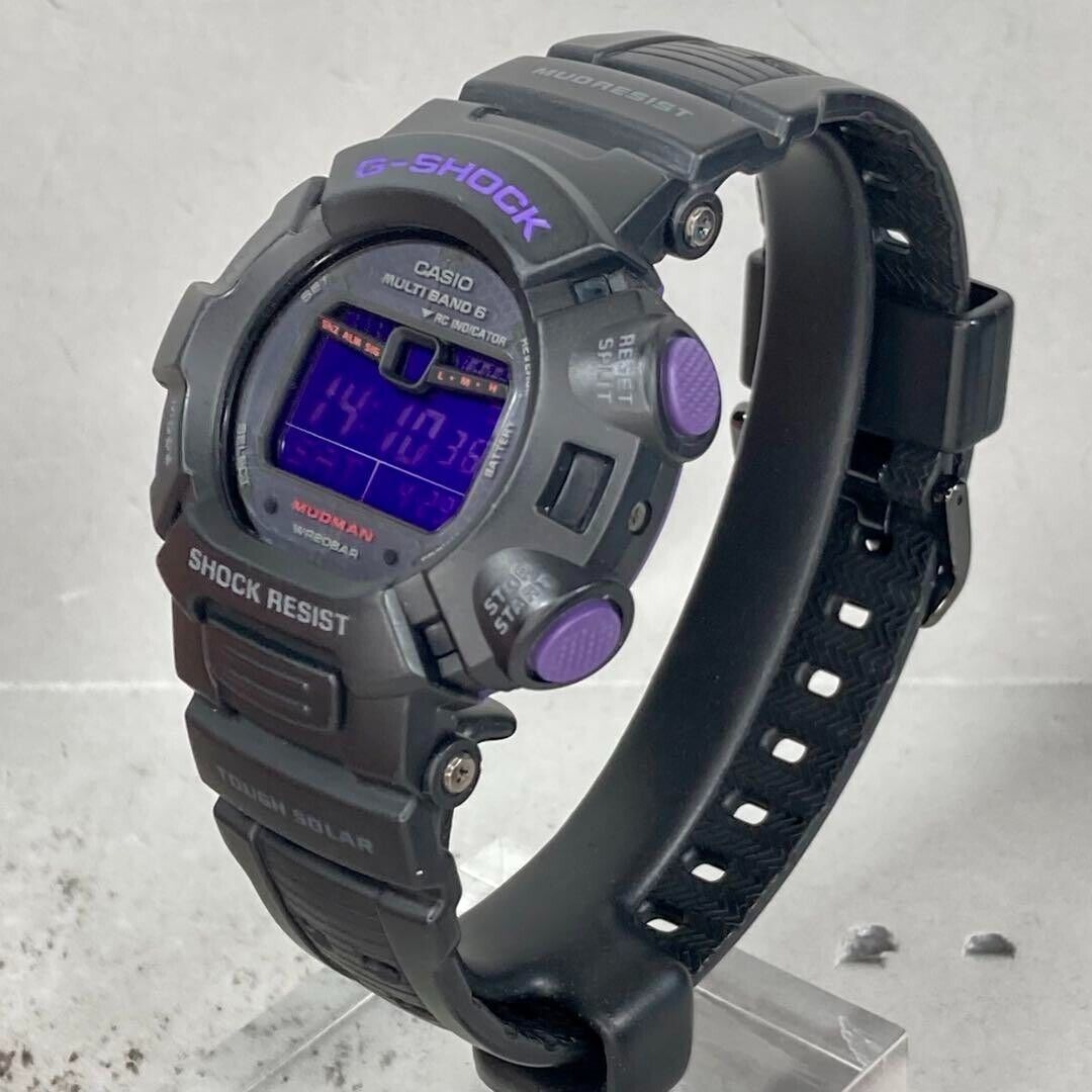 G-SHOCK GW-9010 マッドマン パープルカラー ソーラー電波 日本最大級