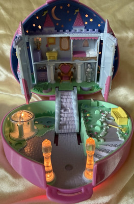Bluebird Polly Pocket Herz-Spielset 1992 mit Figuren, Pferd und Kutsche