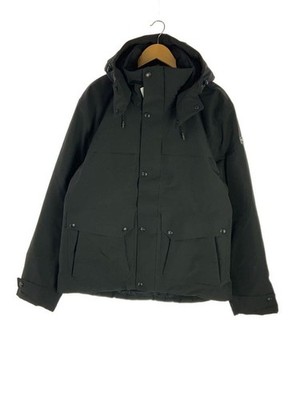RLX RALPHLAUREN Nylon Jacket Water Repellent Fail Hooded L BLK Plain Used