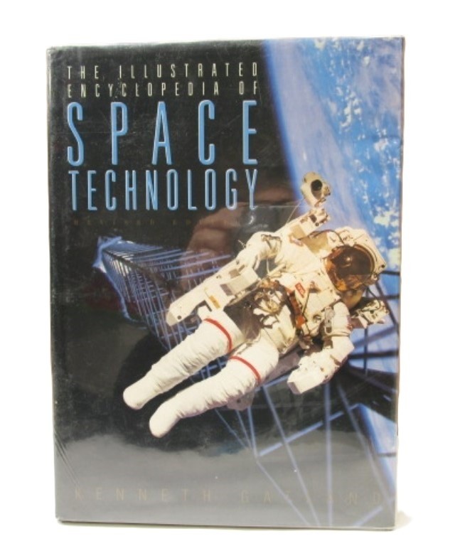 Vintage Illustrated Encyclopedia Of Space Technology Gatland Orion Black Hc Nasa