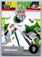 Carter Serhyenko 2021-22 Upper Deck CHL #120 Prince Albert Raiders