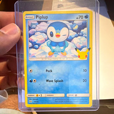 Piplup 20/25 McDonald's 25th Anniversary Promo Holo 70 HP English 2021