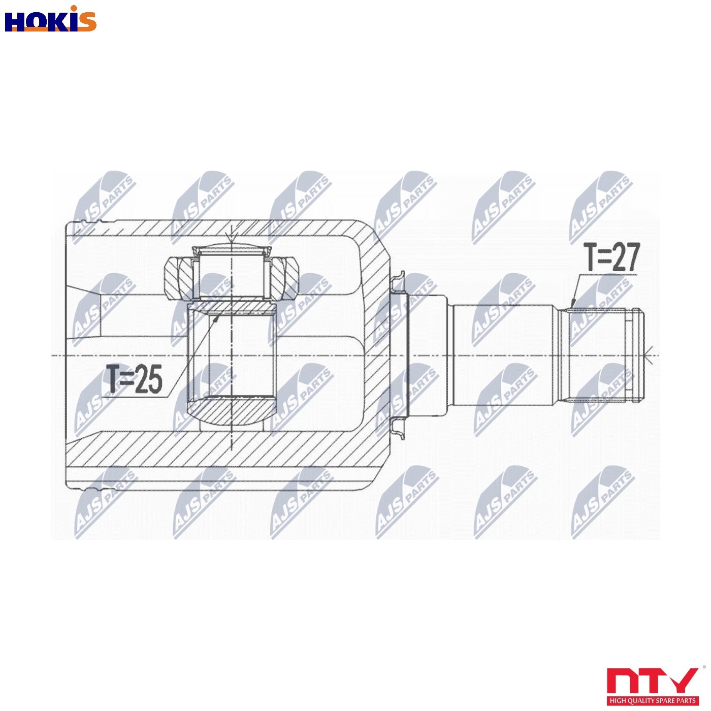Fits NTY NPW-ME-099 INNER CV JOINT ⭐UK Stock⭐ - Image 6