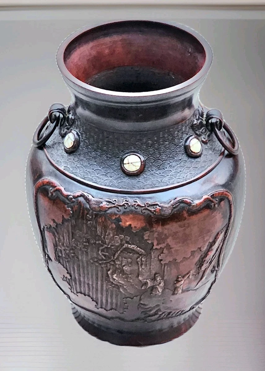 古董复制品多色中国古董花瓶| eBay