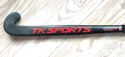 Carbon Feldhockeyschläger TK, Late Bow, schwarz