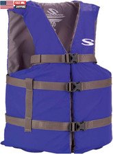 Adult Life Vest, USCG Approved Type III Life Jacket, PFD for Boating, Swimming,