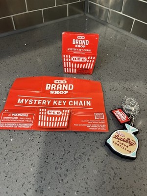 Open Box New H-E-B Brand Shop Key Chain HEB Bakery Flour Tortillas Keychain