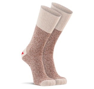 Fox River Red Heel Monkey Socken 1 Paar - Small Brown Heather 68526227 - SMALL