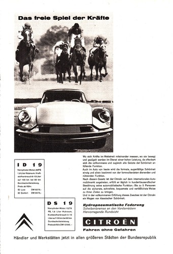 3w50529/ Lot Reklame aus 1960 – CITROEN – Fahren ohne Gefahren. - Picture 4 of 4