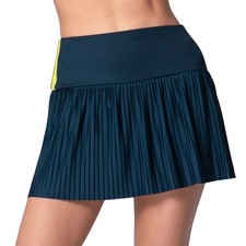 Lucky In Love Racer Rib Pleated EveryPlay Length Womens Tennis Skirt