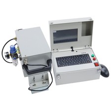 Handheld Pneumatic Engraver 5.1x1.9in Dot Peen Metal Marking Engraving Machine