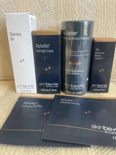 SKINBETTER Overnight, Sunbetter, Trio, Cleansing Gel, Peel Pads Authentic 11/26