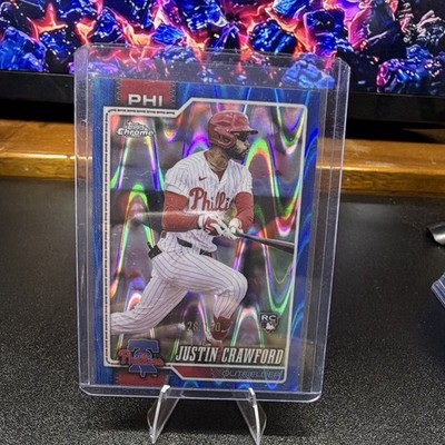 Topps Chrome Justin Crawford Philadelphia Phillies 2026 RC #73 Serial #/150