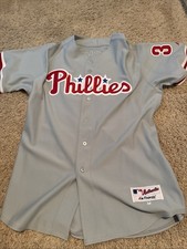 Phillies Gavin Floyd Authentic Jersey W/Letter Of Authenticity Size 50