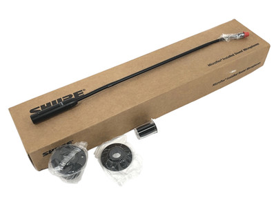Shure MX418/C Microphone Microflex Gooseneck with Anti Vibration Shock Mount