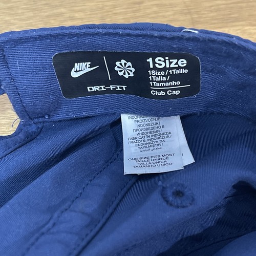 Nike Dri-Fit Club Cap men's blue baseball cap - one size - Picture 8 of 10