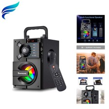 Bluetooth Speaker, Portable Bluetooth Speakers with Subwoofer Wireless Stereo...