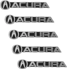 Acura Car Horn Logo Sticker (Set of 5) Aluminum Alloy Decorative Sticker