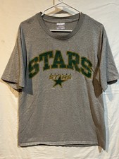 Vintage All Sports Event Dallas Stars Grey T-...