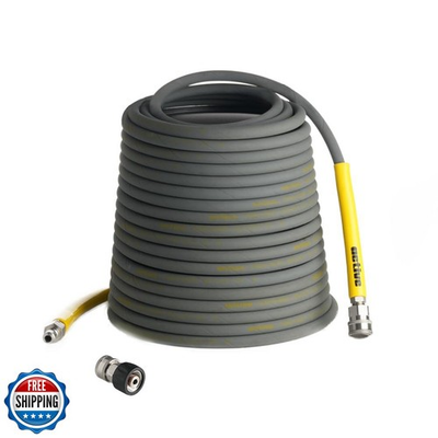 #ad ACTIVE Pressure Washer Hose 50 Ft 5 16quot; Kink Resistant Steel braided Power $179.96