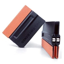 3Pack Magnet Felt Edge Squeegee Vinyl Wrap Tools Window Film Black(3ps)