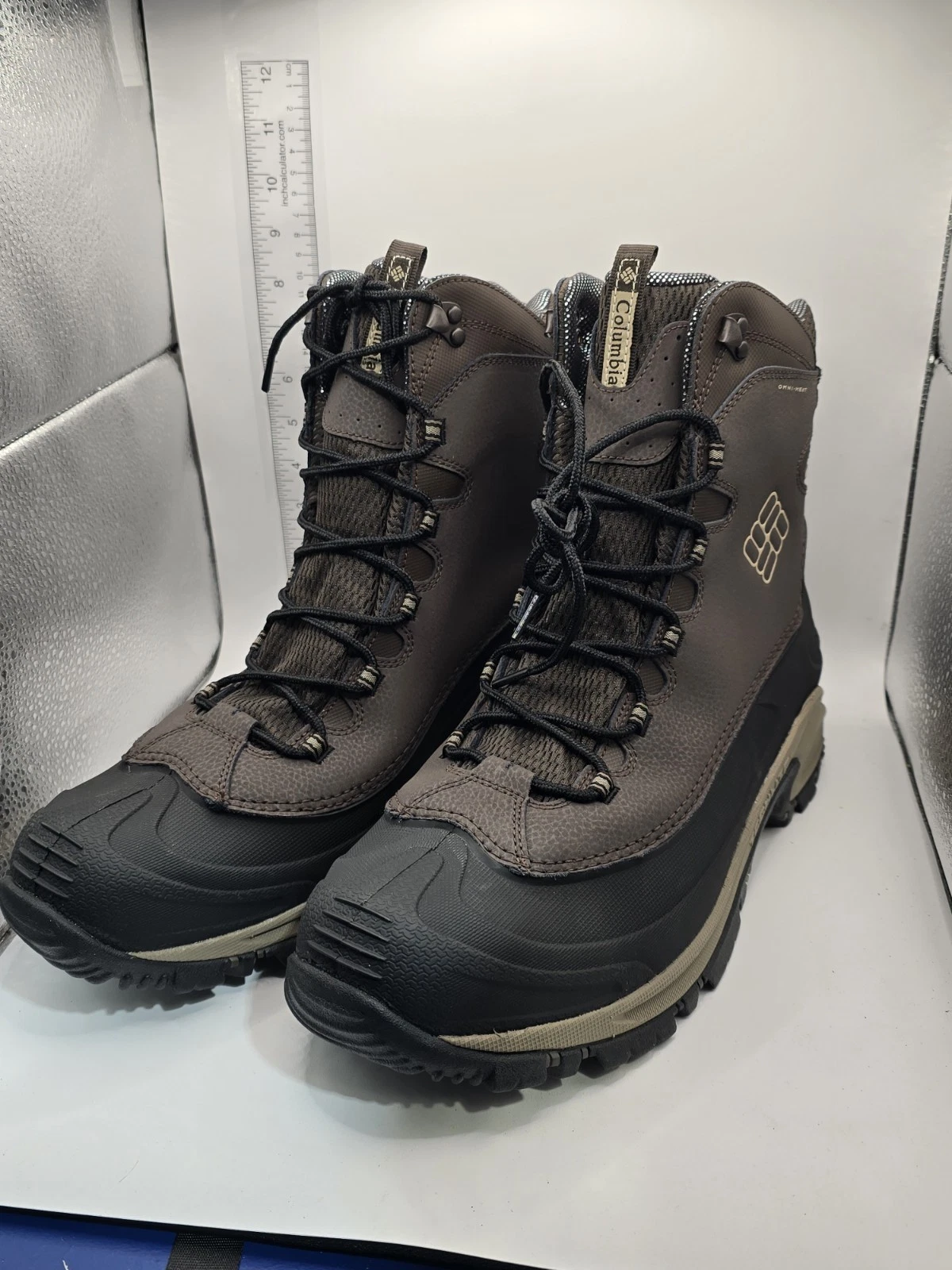 Men's Sz 13 Columbia Arctic Winter Waterproof Boots Omni Heat Brown
Opens in a new window or tab
