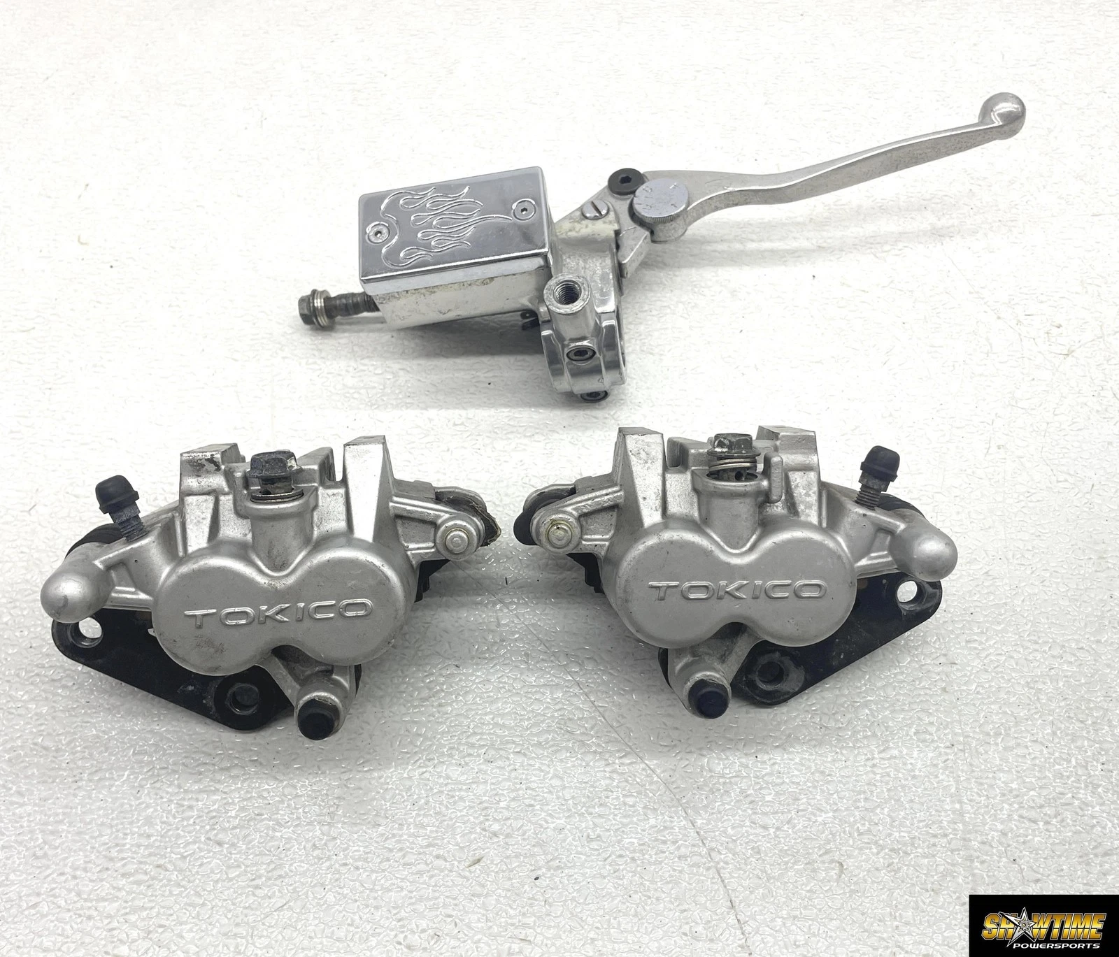 98-04 SUZUKI INTRUDER 1500 VL1500 FRONT BRAKE CALIPER SET PAIR MASTER CYLINDER