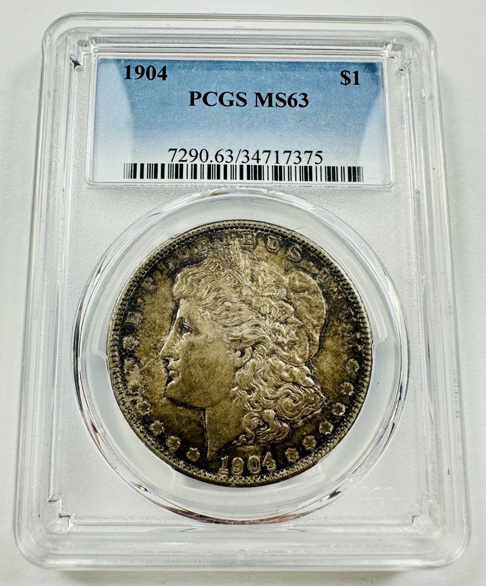 MS 63 Graded 1904 Year Morgan US Dollars (1878-1921) for sale | eBay