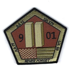 80th OSS 9-11-01 "NEVER FORGET" OCPpatch