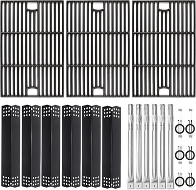 Hisencn Grill Parts Kit for Home Depot Nexgrill 6 Burner 720-0896E, 720-0896B, 7