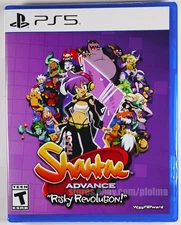 SHANTAE ADVANCE: RISKY REVOLUTION Event Exclusive New PS5 Game Limited Run #157