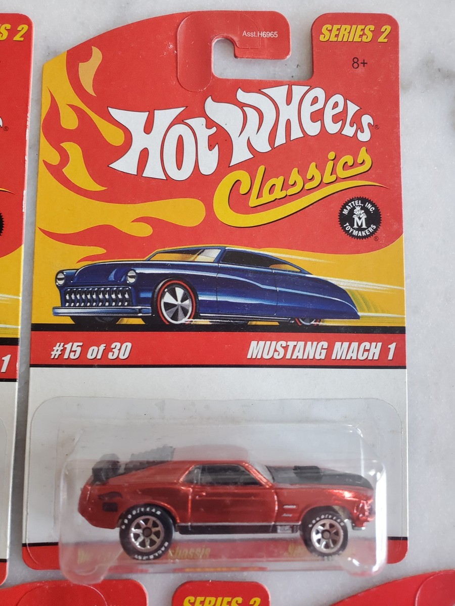 Hot Wheels Classics Series 2 Mustang Mach 1 Color Variation Lot 5