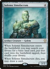 Solemn Simulacrum (218) - Light Play MTG Commander Anthology Volume II