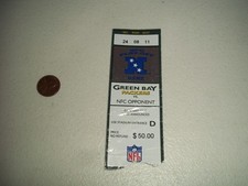 1996 SAN FRANCISCO 49ERS VS GREEN BAY PACKERS NFL FOOTBALL TICKET STUB WILD CARD
