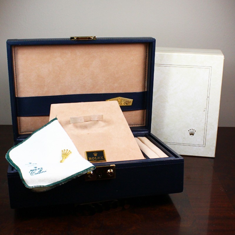 ROLEX 純正 時計用ボックス 32.00.01 Rolex Genuine Vintage 51.00.01 Watch / Jewelry Inner & Outer Box +