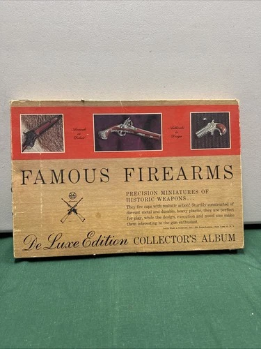 Vintage Marx Toys Famous Firearms Deluxe Edition Full Set w/ Box VG